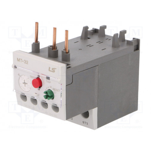 MT-32 0,4-0,63A; Thermal relay; Series: METASOL; Auxiliary contacts: NO + NC; IP20; LS INDUSTRIAL SYSTEMS