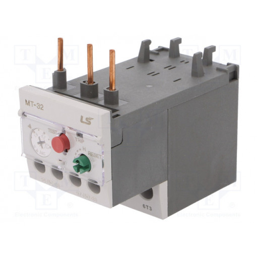 MT-32 1,6-2,5A; Thermal relay; Series: METASOL; Auxiliary contacts: NO + NC; IP20; LS INDUSTRIAL SYSTEMS