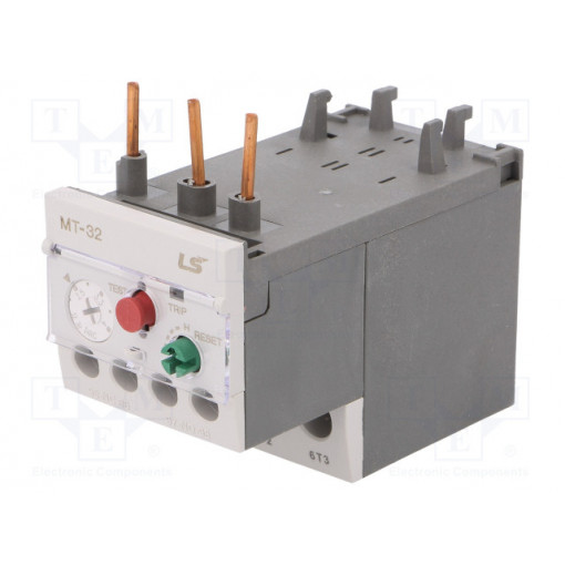 MT-32 2,5-4A; Thermal relay; Series: METASOL; Auxiliary contacts: NO + NC; IP20; LS INDUSTRIAL SYSTEMS