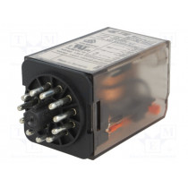 6-1393091-8; Relay: electromagnetic; 3PDT; Ucoil: 12VDC; 10A/250VAC; 10A/30VDC; TE Connectivity