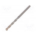 627225000; Drill bit; for concrete; Ø: 5mm; L: 85mm; metal; cemented carbide; METABO