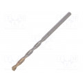 627625000; Drill bit; for concrete; Ø: 4mm; L: 85mm; metal; cemented carbide; METABO