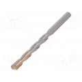 627654000; Drill bit; for concrete; Ø: 10mm; L: 120mm; metal; cemented carbide; METABO