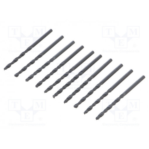 627720000; Drill bit; for metal; Ø: 3mm; L: 61mm; HSS; Working part len: 33mm; METABO