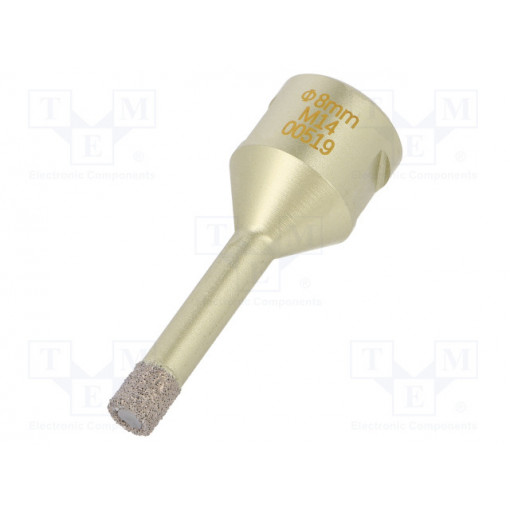 628301000; Diamond hole saw; ceramics; 8mm; Thread: M14; METABO