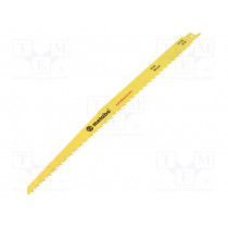 631122000; Blade; for wood,plastic; 300mm; Pcs: 2; 6teeth/inch; METABO