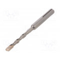 631827000; Drill bit; for concrete; Ø: 6.5mm; L: 110mm; metal; METABO 631827000; Drill bit; for concrete; Ø: 6.5mm; L: 110mm; metal; METABO