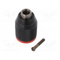 636621000; Drill holder; 1.5÷13mm; L: 72.4mm; metal; V: single sleeve; METABO 636621000; Drill holder; 1.5÷13mm; L: 72.4mm; metal; V: single sleeve; METABO