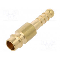 0901025959; Plug-in nozzle EURO; with bushing; Mat: brass; Connection: 6mm; METABO 0901025959; Plug-in nozzle EURO; with bushing; Mat: brass; Connection: 6mm; METABO