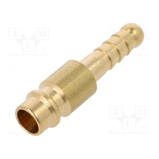 0901025959; Plug-in nozzle EURO; with bushing; Mat: brass; Connection: 6mm; METABO 0901025959; Plug-in nozzle EURO; with bushing; Mat: brass; Connection: 6mm; METABO