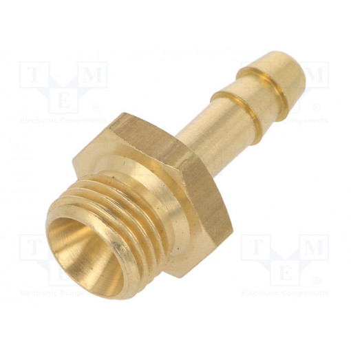 0901026041; Plug-in nozzle; with bushing; Mat: brass; Connection: 6mm; METABO 0901026041; Plug-in nozzle; with bushing; Mat: brass; Connection: 6mm; METABO