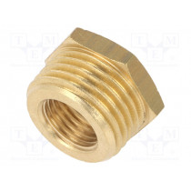 0901026238; Thread adapter; Mat: brass; Ext.thread: 1/4 0901026238; Thread adapter; Mat: brass; Ext.thread: 1/4