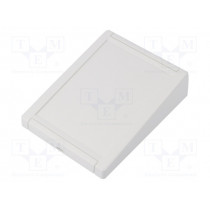 MTK-S.7; Enclosure: for alarms; X: 100mm; Y: 131mm; Z: 33.6mm; ABS; light grey; TEKO