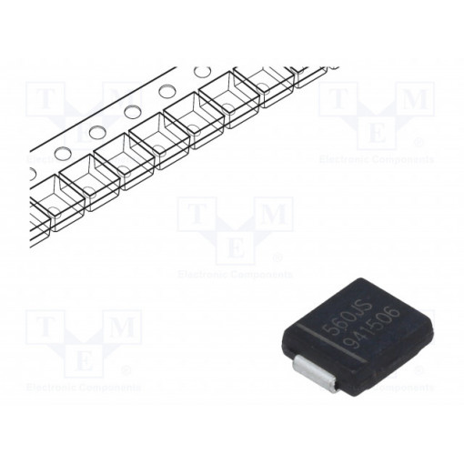MUR560J; Diode: rectifying; SMD; 600V; 5A; 45ns; Package: reel,tape; SMC; WeEn Semiconductors