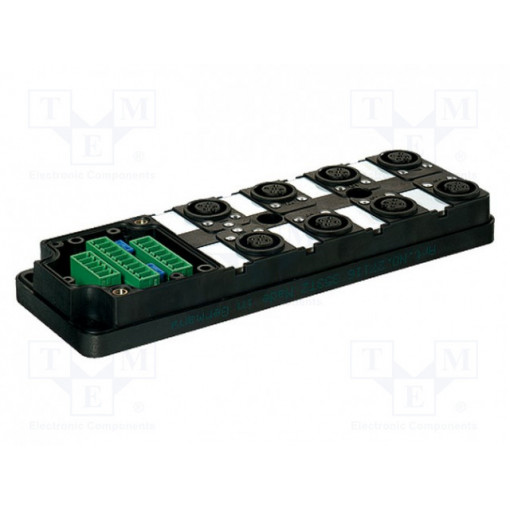 27116; Distribution box; M12; PIN: 5; 4A; -20÷80°C; IP65; 24VDC; MURR ELEKTRONIK 27116; Distribution box; M12; PIN: 5; 4A; -20÷80°C; IP65; 24VDC; MURR ELEKTRONIK