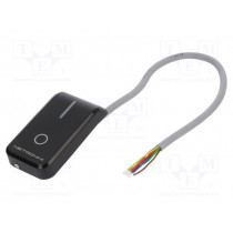 MW-R7B; RFID reader; antenna,built-in buzzer; 83x44x14mm; 7÷15V; black; NETRONIX MW-R7B; RFID reader; antenna,built-in buzzer; 83x44x14mm; 7÷15V; black; NETRONIX