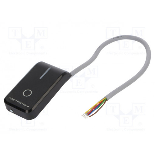 MW-R7B; RFID reader; antenna,built-in buzzer; 83x44x14mm; 7÷15V; black; NETRONIX MW-R7B; RFID reader; antenna,built-in buzzer; 83x44x14mm; 7÷15V; black; NETRONIX
