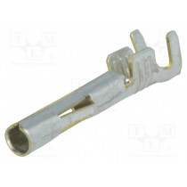 02-08-1001; Contact; female; 0.5÷2.5mm2; 20AWG÷14AWG; MLX; tinned; crimped; MOLEX 02-08-1001; Contact; female; 0.5÷2.5mm2; 20AWG÷14AWG; MLX; tinned; crimped; MOLEX