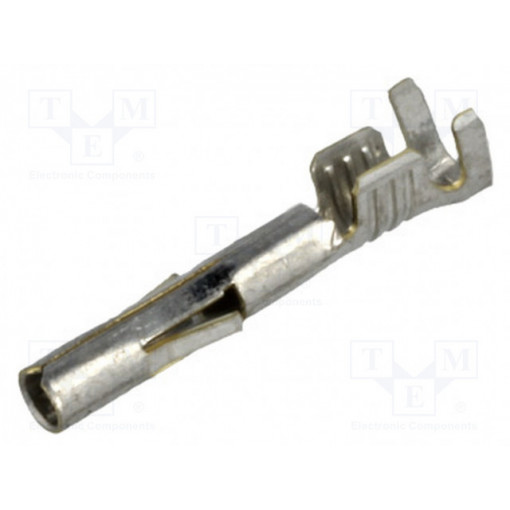 02-08-1002; Contact; female; 0.5÷2.5mm2; 20AWG÷14AWG; MLX; tinned; crimped; MOLEX 02-08-1002; Contact; female; 0.5÷2.5mm2; 20AWG÷14AWG; MLX; tinned; crimped; MOLEX