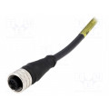 120006-0016; Plug; M12; PIN: 4; female; A code-DeviceNet / CANopen; 10m; IP67; MOLEX