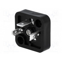 121012-0013; Connector: valve connector; socket; form A; 18mm; male; PIN: 3; 1mm2; MOLEX 121012-0013; Connector: valve connector; socket; form A; 18mm; male; PIN: 3; 1mm2; MOLEX