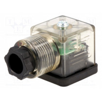 121064-0545; Connector: valve connector; plug; form A; 18mm; female; PIN: 3; mPm; MOLEX 121064-0545; Connector: valve connector; plug; form A; 18mm; female; PIN: 3; mPm; MOLEX