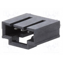 171971-0004; Socket; wire-board; male; SL; 2.54mm; PIN: 4; THT; tinned; straight; MOLEX