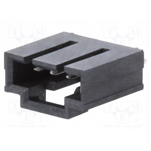 171971-0004; Socket; wire-board; male; SL; 2.54mm; PIN: 4; THT; tinned; straight; MOLEX