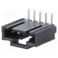 171974-0005; Socket; wire-board; male; SL; 2.54mm; PIN: 5; THT; tinned; angled 90°; MOLEX