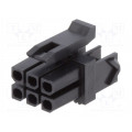 172952-0601; Plug; wire-board; female; Micro-Fit TPA; 3mm; PIN: 6; w/o contacts; MOLEX 172952-0601; Plug; wire-board; female; Micro-Fit TPA; 3mm; PIN: 6; w/o contacts; MOLEX