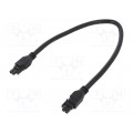 245136-0205; Cable: Mega-Fit-Mega-Fit; female; Mega-Fit; 5.7mm; PIN: 2; 23A; 300V; MOLEX 245136-0205; Cable: Mega-Fit-Mega-Fit; female; Mega-Fit; 5.7mm; PIN: 2; 23A; 300V; MOLEX
