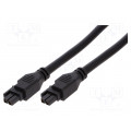 245136-0220; Cable: Mega-Fit-Mega-Fit; female; Mega-Fit; 5.7mm; PIN: 2; 23A; 300V; MOLEX 245136-0220; Cable: Mega-Fit-Mega-Fit; female; Mega-Fit; 5.7mm; PIN: 2; 23A; 300V; MOLEX