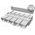 42816-0512; Plug; wire-board; female; Series: Mini-Fit Sr; 10mm; PIN: 5; 600V; MOLEX 42816-0512; Plug; wire-board; female; Series: Mini-Fit Sr; 10mm; PIN: 5; 600V; MOLEX