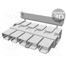 42816-0512; Plug; wire-board; female; Series: Mini-Fit Sr; 10mm; PIN: 5; 600V; MOLEX