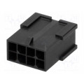 43020-0801; Plug; wire-wire; male; Micro-Fit 3.0; 3mm; PIN: 8; w/o contacts; MOLEX 43020-0801; Plug; wire-wire; male; Micro-Fit 3.0; 3mm; PIN: 8; w/o contacts; MOLEX