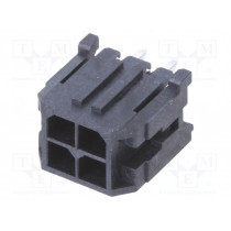 43045-0427; Microfit 3.0 Vert TH Hdr DR Tin 4Ckt; MOLEX