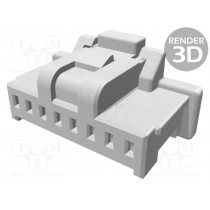 501330-0800; Plug; wire-board; female; Pico-Clasp; 1mm; PIN: 8; w/o contacts; MOLEX 501330-0800; Plug; wire-board; female; Pico-Clasp; 1mm; PIN: 8; w/o contacts; MOLEX