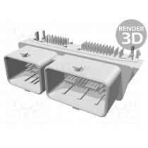 502225-0801; Connector: automotive; CMC; socket; male; Size: 1,5/0,635mm; tinned; MOLEX
