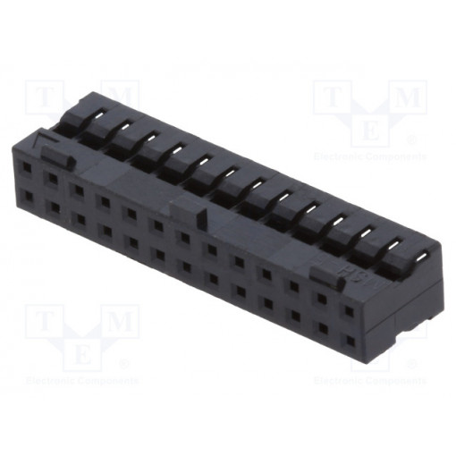 51110-2651; 2mm MGrid WtB Rec Crp Hsg PBT Blk 26Ckt; MOLEX
