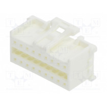 51353-1800; 2.0 WtB Dual Conn Dip Rec Hsg 18Ckt; MOLEX