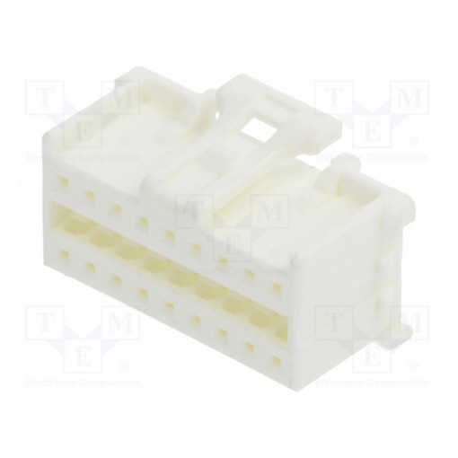 51353-1800; 2.0 WtB Dual Conn Dip Rec Hsg 18Ckt; MOLEX