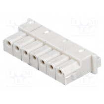 50-37-5073; Wire-board; plug; female; SPOX; 2.5mm; PIN: 7; w/o contacts; 250V; MOLEX