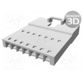 70107-0006; Plug; wire-wire; male; SL; 2.54mm; PIN: 7; w/o contacts,A; for cable; MOLEX 70107-0006; Plug; wire-wire; male; SL; 2.54mm; PIN: 7; w/o contacts,A; for cable; MOLEX
