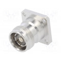73162-6141; Connector: 4.3-10; female; flange (2 holes),for panel mounting; MOLEX 73162-6141; Connector: 4.3-10; female; flange (2 holes),for panel mounting; MOLEX