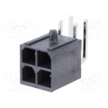 76825-0004; Socket; wire-board; male; Mega-Fit; 5.7mm; PIN: 4; Layout: 2x2; 23A; MOLEX 76825-0004; Socket; wire-board; male; Mega-Fit; 5.7mm; PIN: 4; Layout: 2x2; 23A; MOLEX
