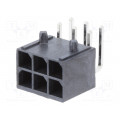 76825-0006; Socket; wire-board; male; Mega-Fit; 5.7mm; PIN: 6; Layout: 2x3; 23A; MOLEX 76825-0006; Socket; wire-board; male; Mega-Fit; 5.7mm; PIN: 6; Layout: 2x3; 23A; MOLEX
