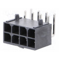 76825-0008; Socket; wire-board; male; Mega-Fit; 5.7mm; PIN: 8; Layout: 2x4; 23A; MOLEX 76825-0008; Socket; wire-board; male; Mega-Fit; 5.7mm; PIN: 8; Layout: 2x4; 23A; MOLEX