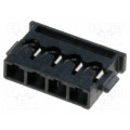 78172-0004; Plug; wire-board; female; 1.2mm; PIN: 4; for cable; -25÷85°C; 1.5A; MOLEX