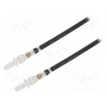 79758-2042; Contact; male; 16AWG; SABRE; tinned; Contacts ph: 7.5mm; Len: 0.3m; MOLEX 79758-2042; Contact; male; 16AWG; SABRE; tinned; Contacts ph: 7.5mm; Len: 0.3m; MOLEX
