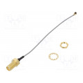 89761-3412; CAL ASSY SMA JACK/ U.FL 1.13 CABLE; MOLEX 89761-3412; CAL ASSY SMA JACK/ U.FL 1.13 CABLE; MOLEX